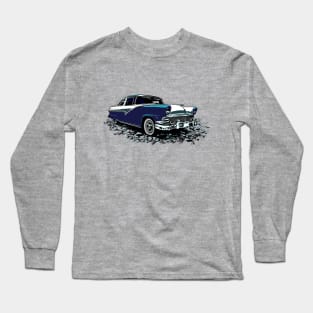 56 Ford Crown Victoria, 1956 blue and white Crown Vic Long Sleeve T-Shirt